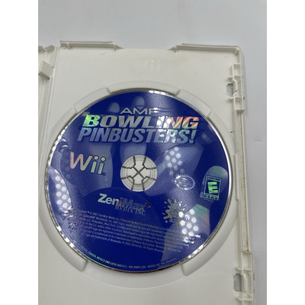 AMF Bowling: Pinbusters - Nintendo Wii Game (Disc Only)